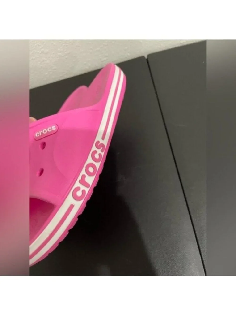 CROCS Bayaband Light Pink Sandals Comfort Beach Colorful Preppy Athleisure - Picture 6 of 9